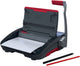 Gbc combbind® cb20 handmatige inbindmachine - plastic bindruggen - 240 vel - zwart rood