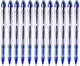 Uni-ball liquid ink ballpoint pen vision elite ub-200 donkerblauw 12 stuks