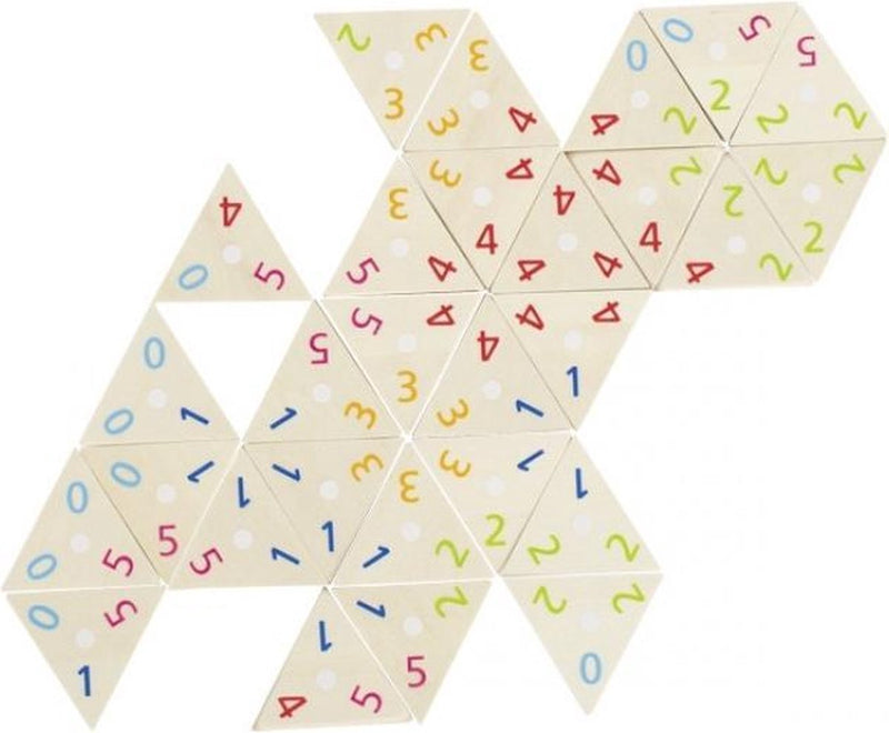 Load image into Gallery viewer, Goki houten tri-domino spel

