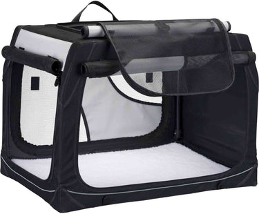 Trixie reismand vario zwart grijs - 99x65x71 61 cm