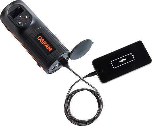 Osram battery-powered pum tyreinflate 2000