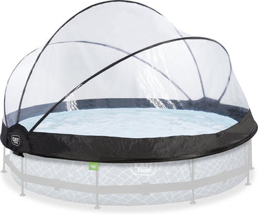 Exit toys exit zwembad overkapping eco ø366cm - zwembad dome - universeel - zwembad accessoire - weerbestendig