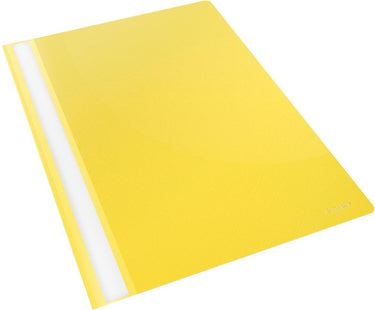Esselte vivida a4 snelhechtmappen - 25 stuks - geel - voor thuiswerken - ideaal voor thuiskantoor