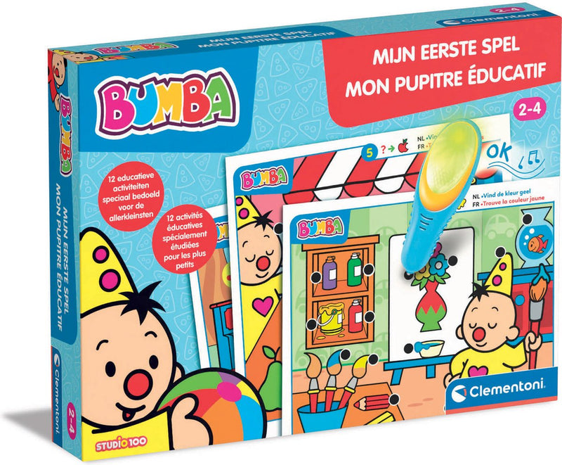 Load image into Gallery viewer, Clementoni education - bumba mijn eerste quiz - educatief speelgoed 2-4 jaar - interactieve pen
