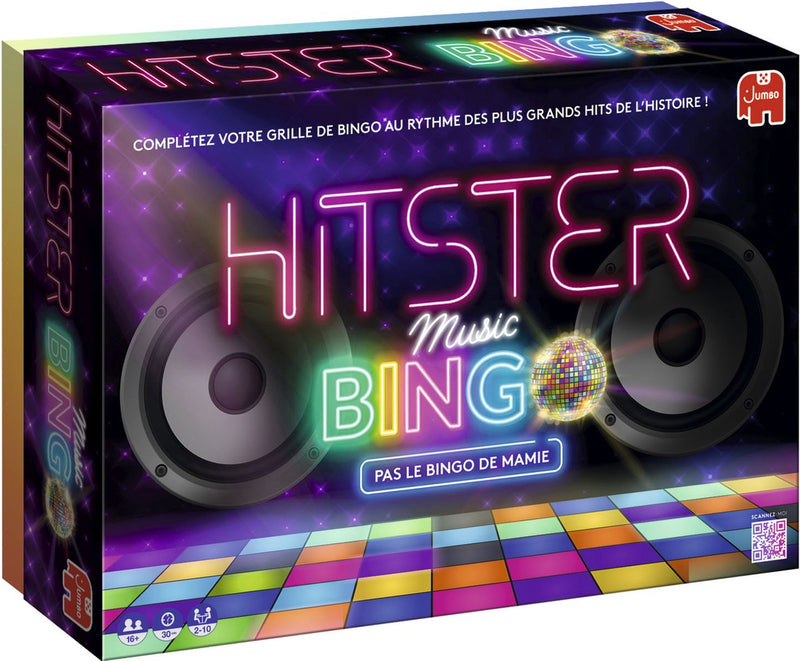 Load image into Gallery viewer, Hitster jumbo bingo gezelschapsspel
