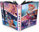 Disney lorcana 9-pocket kaartenalbum belle en het beest – trading card binder voor 180+ kaarten