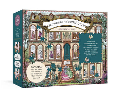 The world of the bronte sisters: a conversation puzzle: 500-piece puzzle: a jigsaw puzzle for adults