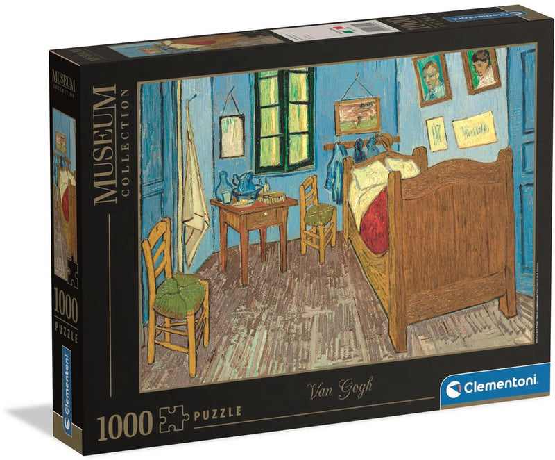 Load image into Gallery viewer, Clementoni legpuzzel kunstwerken de slaapkamer , 1000st.
