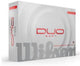 Wilson duo soft golfballen 2025 - rood - 12 stuks