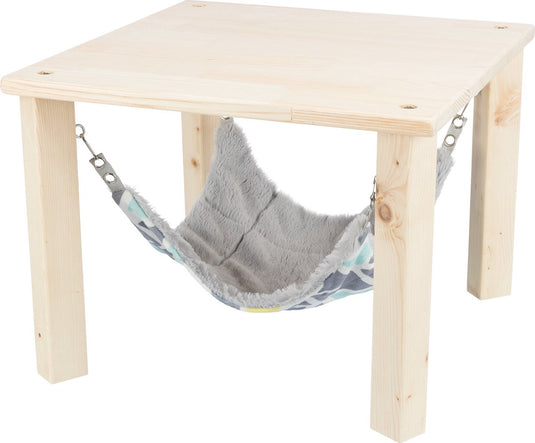 Trixie schuilplaats met hangmat sunny assorti grijs