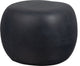 Vtwonen pebble bijzettafel - fiberclay - betonlook - antraciet - 35x50x50 cm