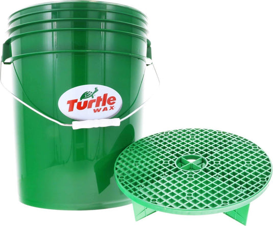 Turtle wax emmer smartguard – extra grote emmer – 19 liter – inclusief smart guard - verwijdert vuil uit de schoonmaakdoek - vuil blijft op de bodem van de emmer