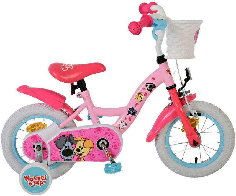 Load image into Gallery viewer, Volare woezel pip kinderfiets - meisjes - 12 inch - roze
