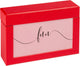 Walther fb-116-r fun - fotodoos met deksel - 100 foto's 10x15 cm - rood