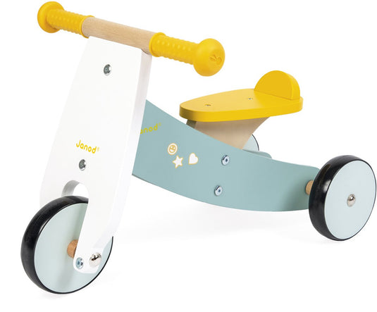Janod - happy garden - loopfiets driewieler