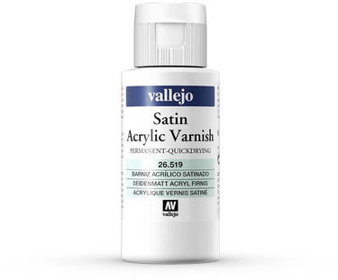 Vallejo hobbyverf acrylverf - 26519 satin acrylic varnish (60 ml) verf flesje - 60 ml