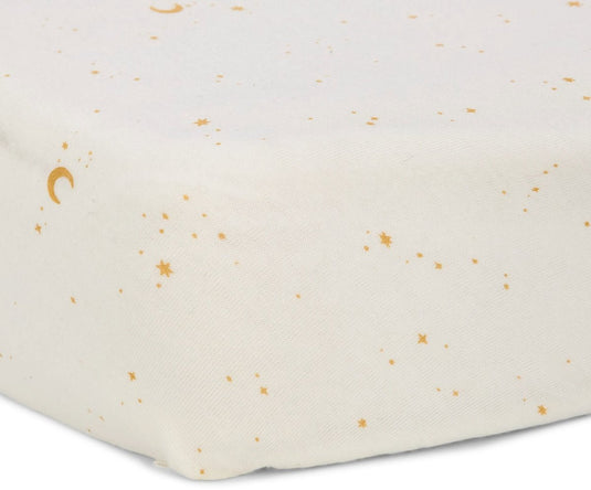 Little dutch ledikant hoeslaken - wit - newborn naturals - little goose