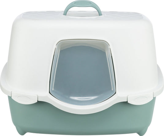 Trixie - kattenbak - davio - groen wit - 56x39x39 cm
