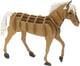 Fridolin 3d papier model - haflinger paard.