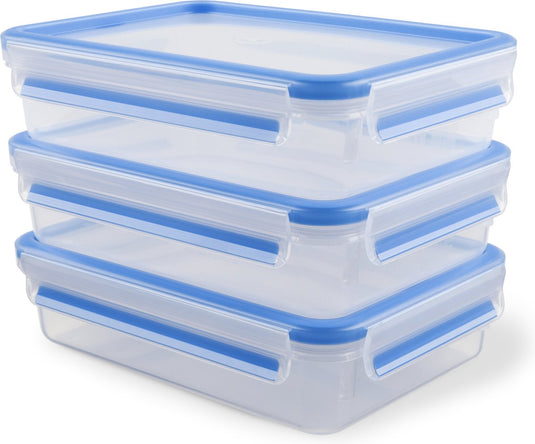 Tefal masterseal fresh - starterset - 3-delig - 3x1.2l - 100% lekvrij