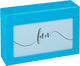Walther fb-116-u fun - fotodoos met deksel - 100 foto's 10x15 cm - oceaanblauw