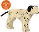 Holztiger boerderij - dalmatiër - 12x2x8cm - houten figuur - handgemaakt