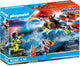 Playmobil city action redding op zee: reddingsduiker met reddingsdrone - 70143