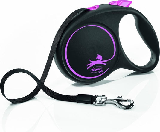 Flexi rollijn black design tape roze