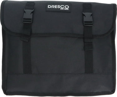 Dresco dubbele fietstas basic zwart 30 liter