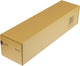 Raadhuis verzendkoker a2 - 435x105x105mm - vierkant - bruin - 10 stuks - rd-352006-10