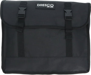 Dresco dubbele fietstas basic zwart 30 liter