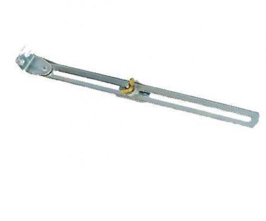 Starx raamschaar met vleugelmoer - verzinkt - 300 mm