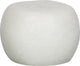 Vtwonen pebble bijzettafel - fiber clay - betonlook - wit - 35x50x50 cm