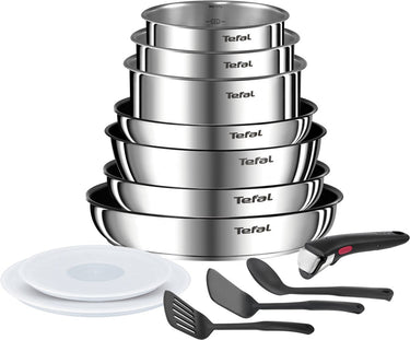 Tefal ingenio emotion on - pannenset - 13-delig - inductie - stapelbaar - afneembare handgreep - ruimtebesparend
