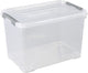 Curver opbergbox met wielen 65l - handige kunststof opberger multicolor.