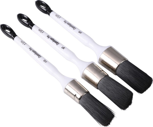 Copenhagen pro kwastenset - universeel patentkwast - maat 12-14-16 - synthetisch haar - 3-delig - vol kunststof steel - 23.900.05