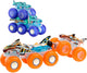 Hot wheels monster trucks - big rig and truck multipack tiger shark en mega-wrex