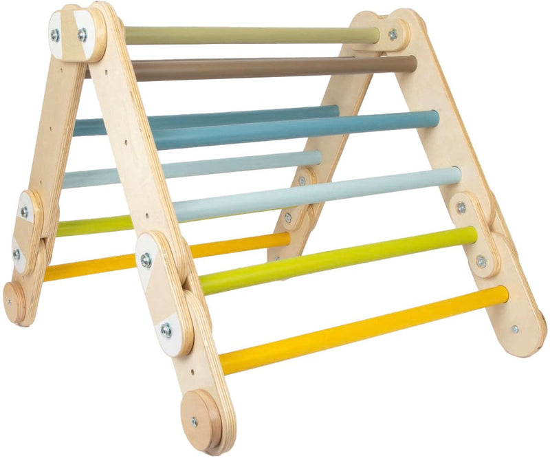 Load image into Gallery viewer, Small foot - houten klimrek 2in1 driehoek en wandrek adventure
