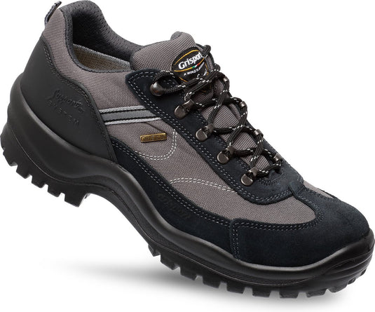 Grisport torino low wandelschoenen unisex - grey black - maat 47