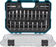 Makita freesset 8 mm, 22-delig, d-74784