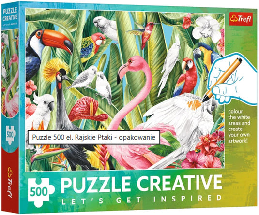 Trefl paradijsvogels legpuzzel - 500 stukjes - vanaf 10 jaar