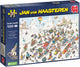 Jan van haasteren - van onderen! - 1000 stukjes - puzzel