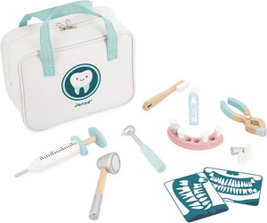 Janod - houten tandartsset - inclusief 14 accessoires