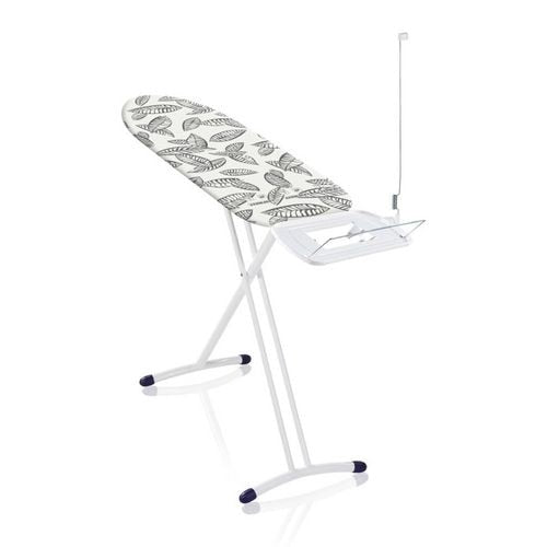 Leifheit strijkplank solid wit epp, staal, katoen, pes, pp, pe, abs