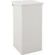 Dutchdesign pedaalemmer 31709793 gepoedercoat aluminium wit