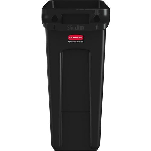 Rubbermaid prullenbak 76227840 polyethyleen zwart