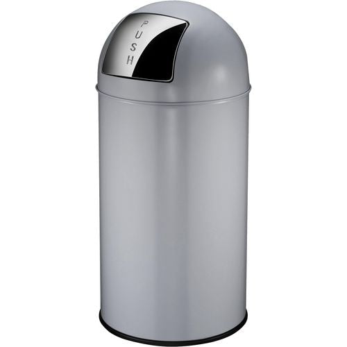 Eko prullenbak 31022984 staal grijs