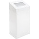 Dutchdesign prullenbak 31021833 gepoedercoat aluminium wit
