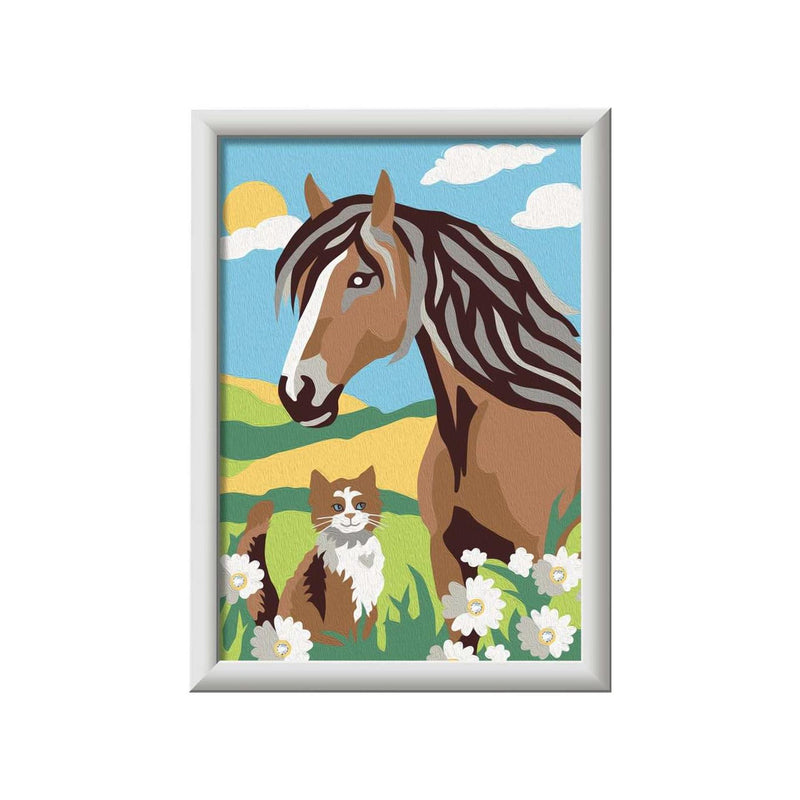 Load image into Gallery viewer, Ravensburger creart paard en poesje
