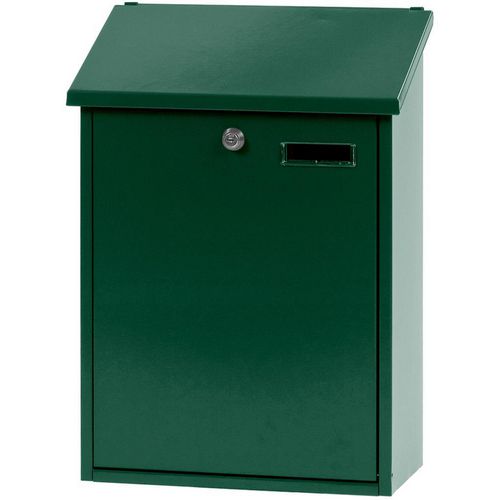V-part brievenbus 31024957 gegalvaniseerd staal groen